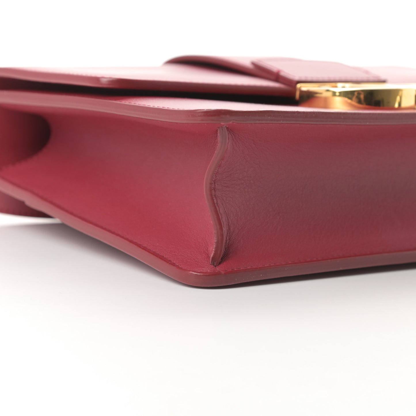 Smooth Calfskin 30 Montaigne Flap Bag Fuchsia