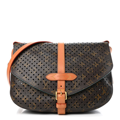 Louis Vuitton Monogram SC Flore Saumur Teal 1 of 4