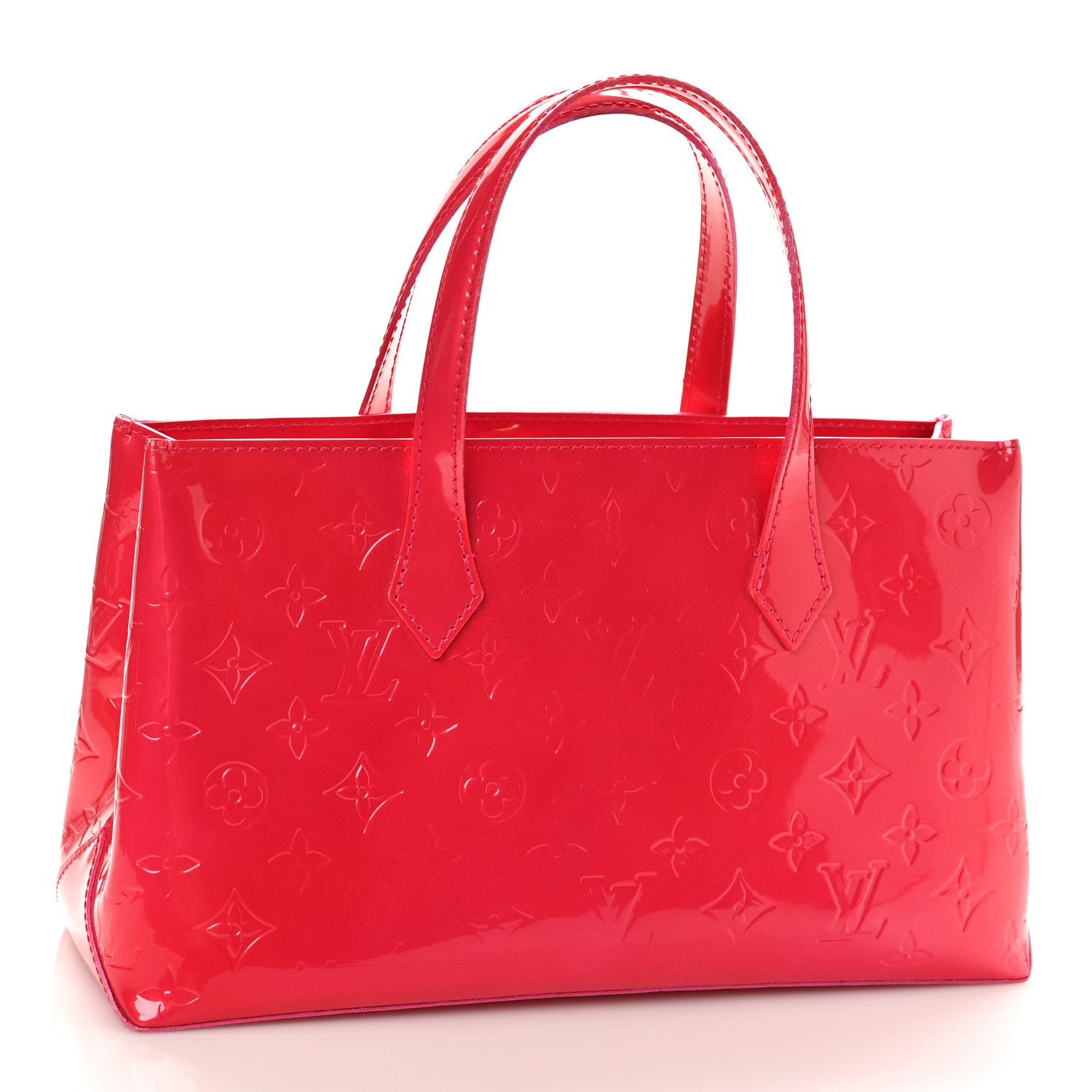 Louis Vuitton Vernis Wilshire PM Rose Pop 3 of 9