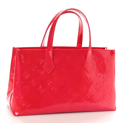 Louis Vuitton Vernis Wilshire PM Rose Pop 3 of 9