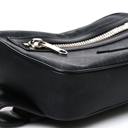 Gucci Soft GG Supreme Monogram Web Belt Bag Black Grey 9 of 11