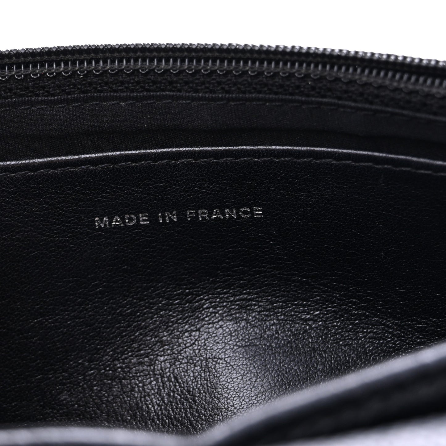 Caviar Half Moon Wallet On Chain WOC Black