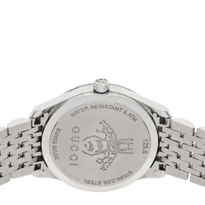 Gucci Stainless Steel 29mm G-Timeless Bee Quartz Watch Black 4 of 4