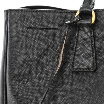 Prada Saffiano Lux Large Tote Black 12 of 13