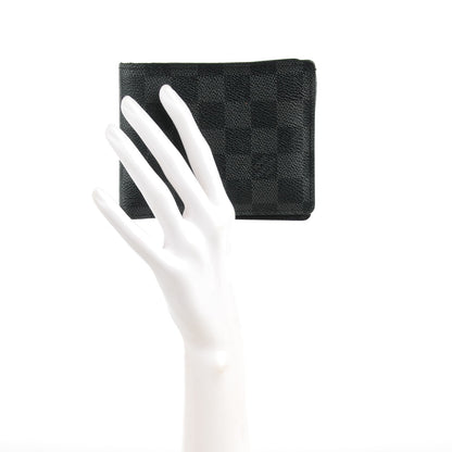 Louis Vuitton Damier Graphite Florin Wallet 2 of 8