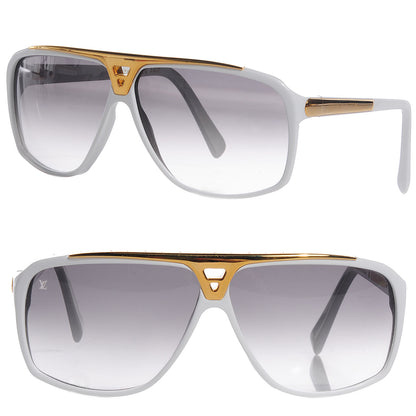Louis Vuitton Acetate Evidence Sunglasses Z0240W White 1 of 4