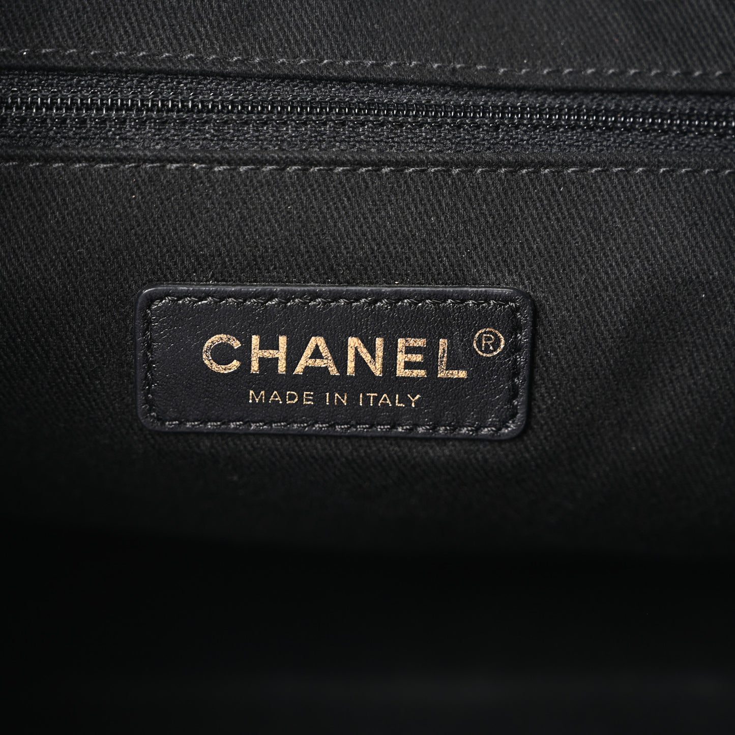 Sheepskin Caviar Quilted Daily Round Backpack Black