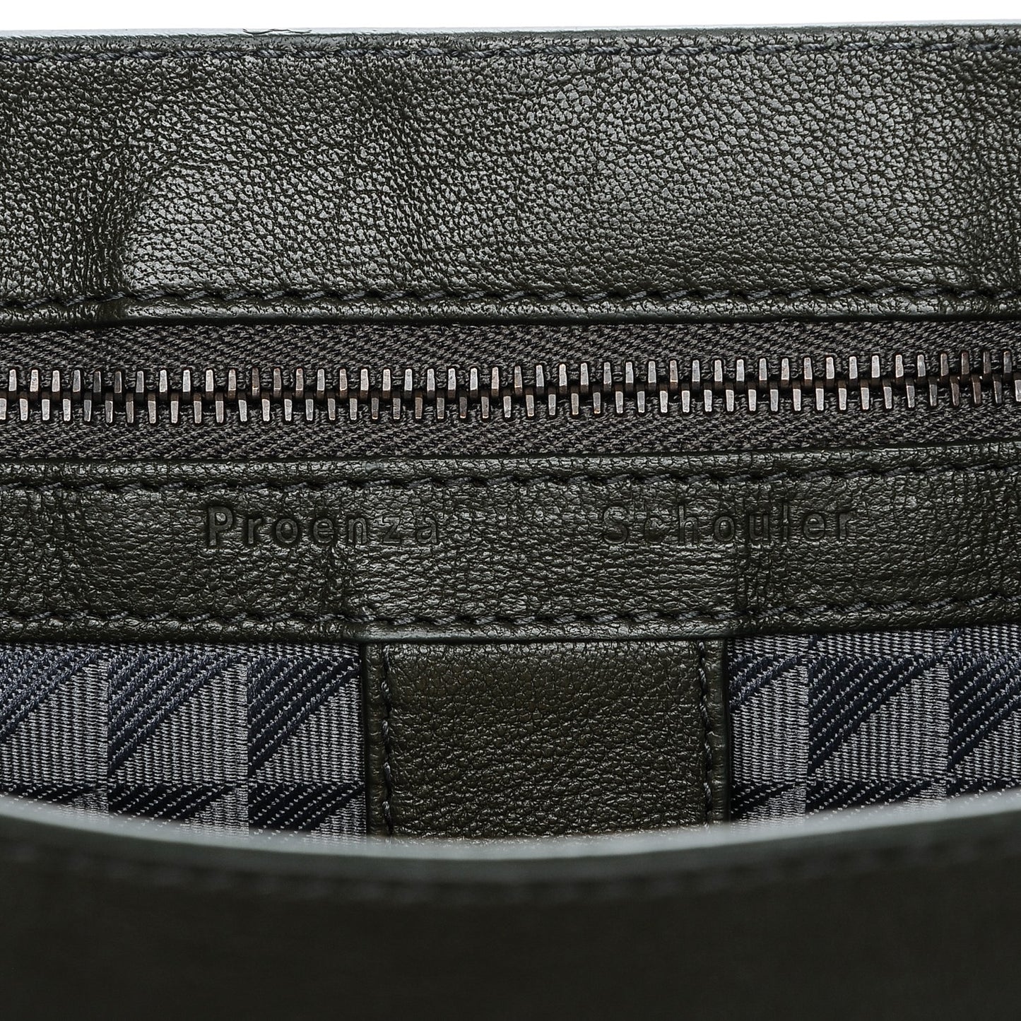 Lambskin Medium PS1 Satchel Military