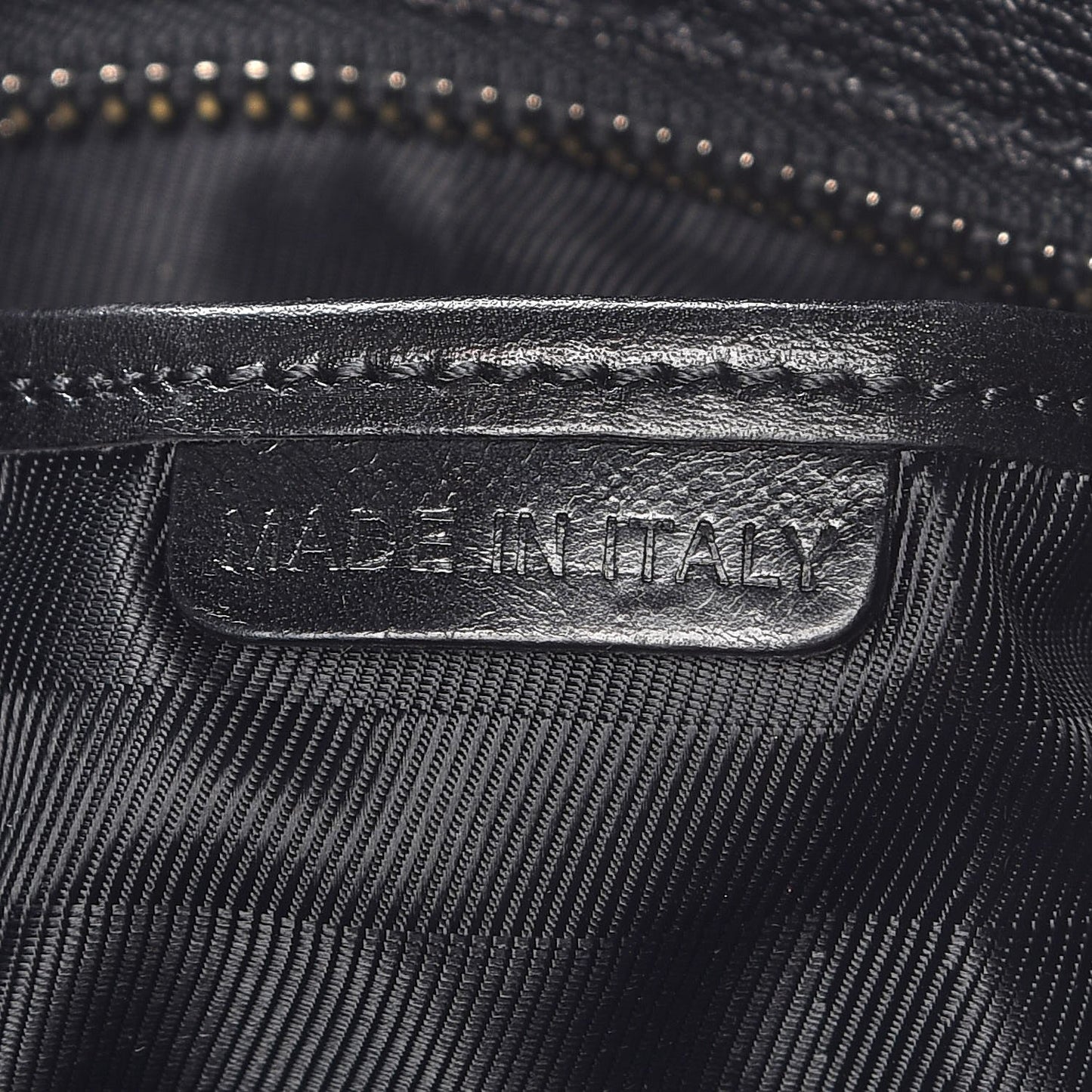 Calfskin Dallinger Satchel Black