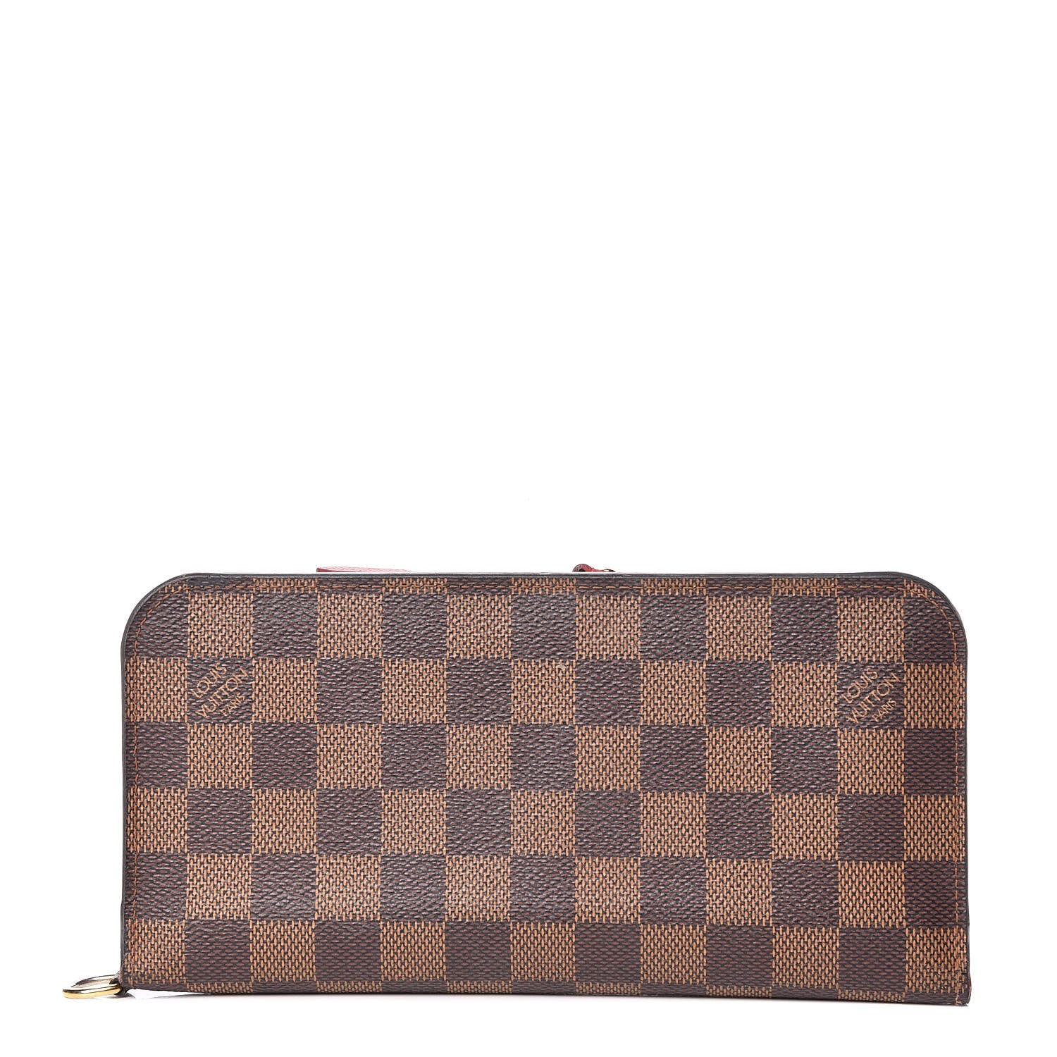 Louis Vuitton Damier Ebene Insolite Wallet Red 1 of 10