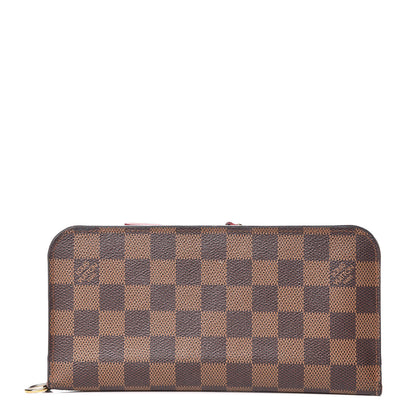 Louis Vuitton Damier Ebene Insolite Wallet Red 1 of 10