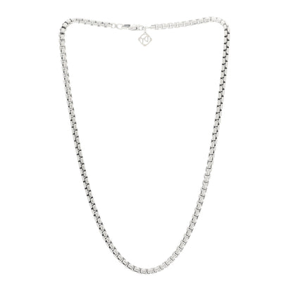 David Yurman Sterling Silver 14K Yellow Gold 3.6mm Box Chain Necklace 16" 2 of 4