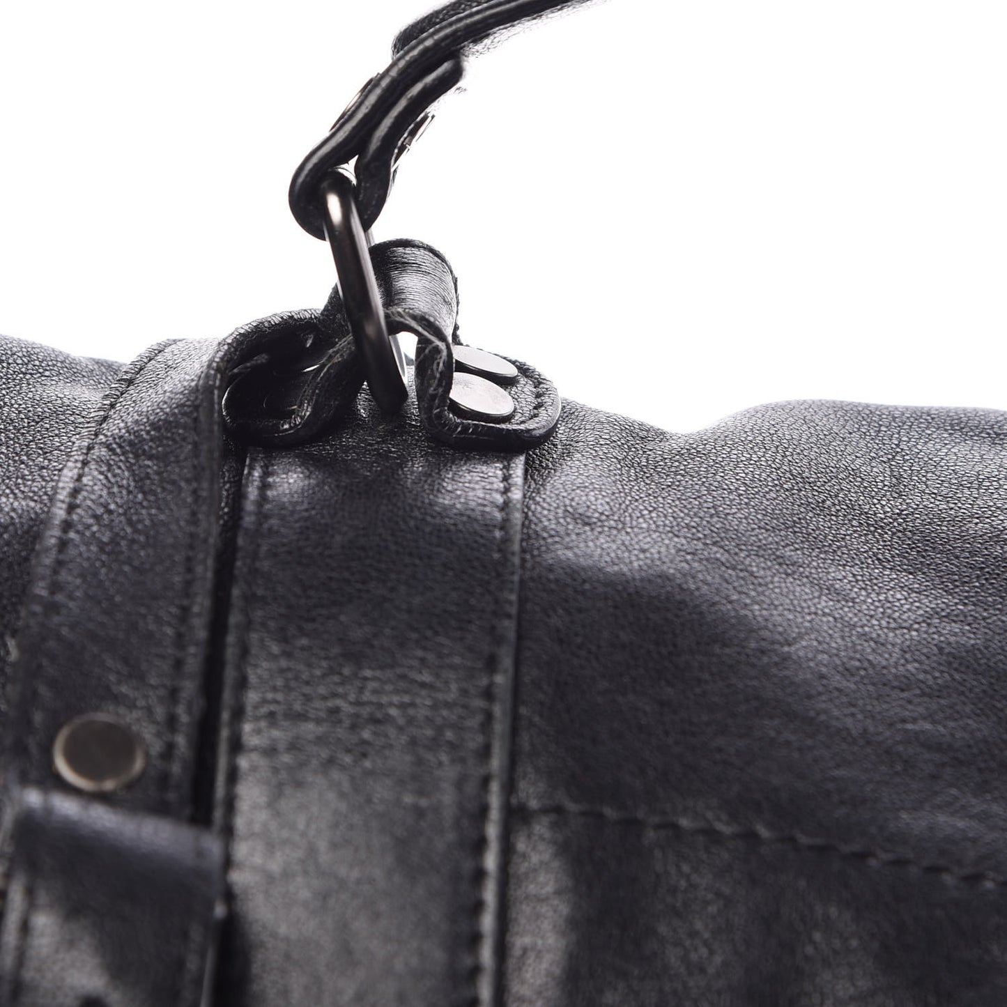 Lambskin Medium PS1 Satchel Black