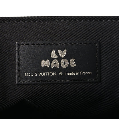 Louis Vuitton X NIGO Taurillon Monogram Denim Drip Besace Tokyo Black 6 of 8