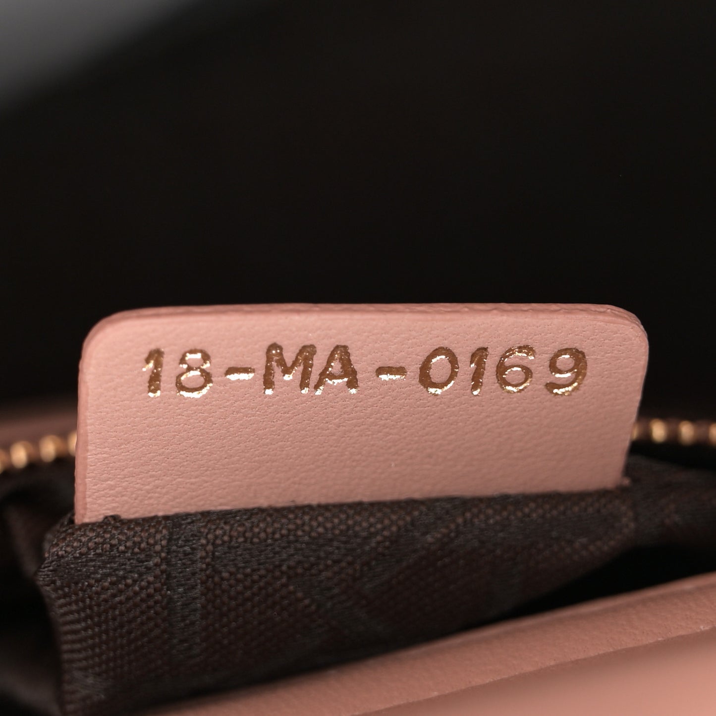 Lambskin Cannage Small My ABC Dior Lady Dior Blush