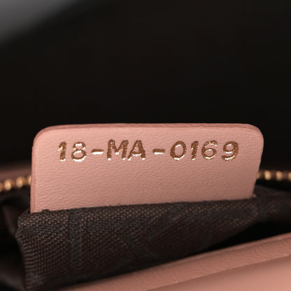 Christian Dior Lambskin Cannage Small My ABC Dior Lady Dior Blush 7 of 10
