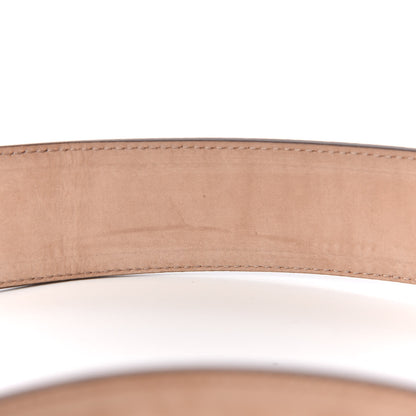 Gucci Calfskin Web Interlocking G Belt 120 48 Navy 5 of 9