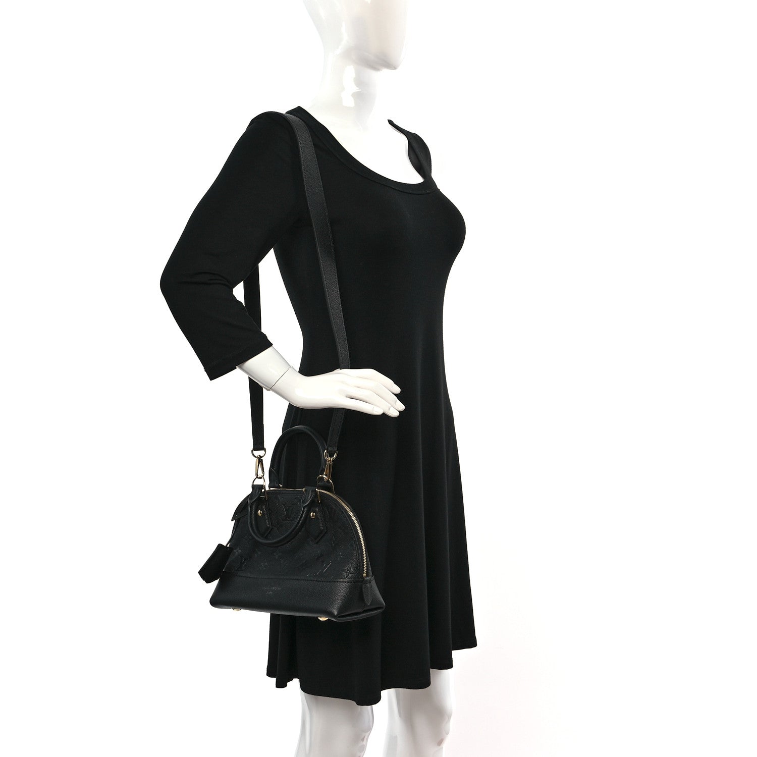 Louis Vuitton Empreinte Neo Alma BB Black 2 of 8