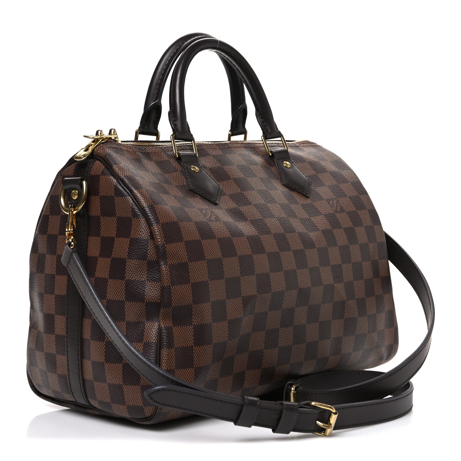 Louis Vuitton Damier Ebene Speedy Bandouliere 30 3 of 10