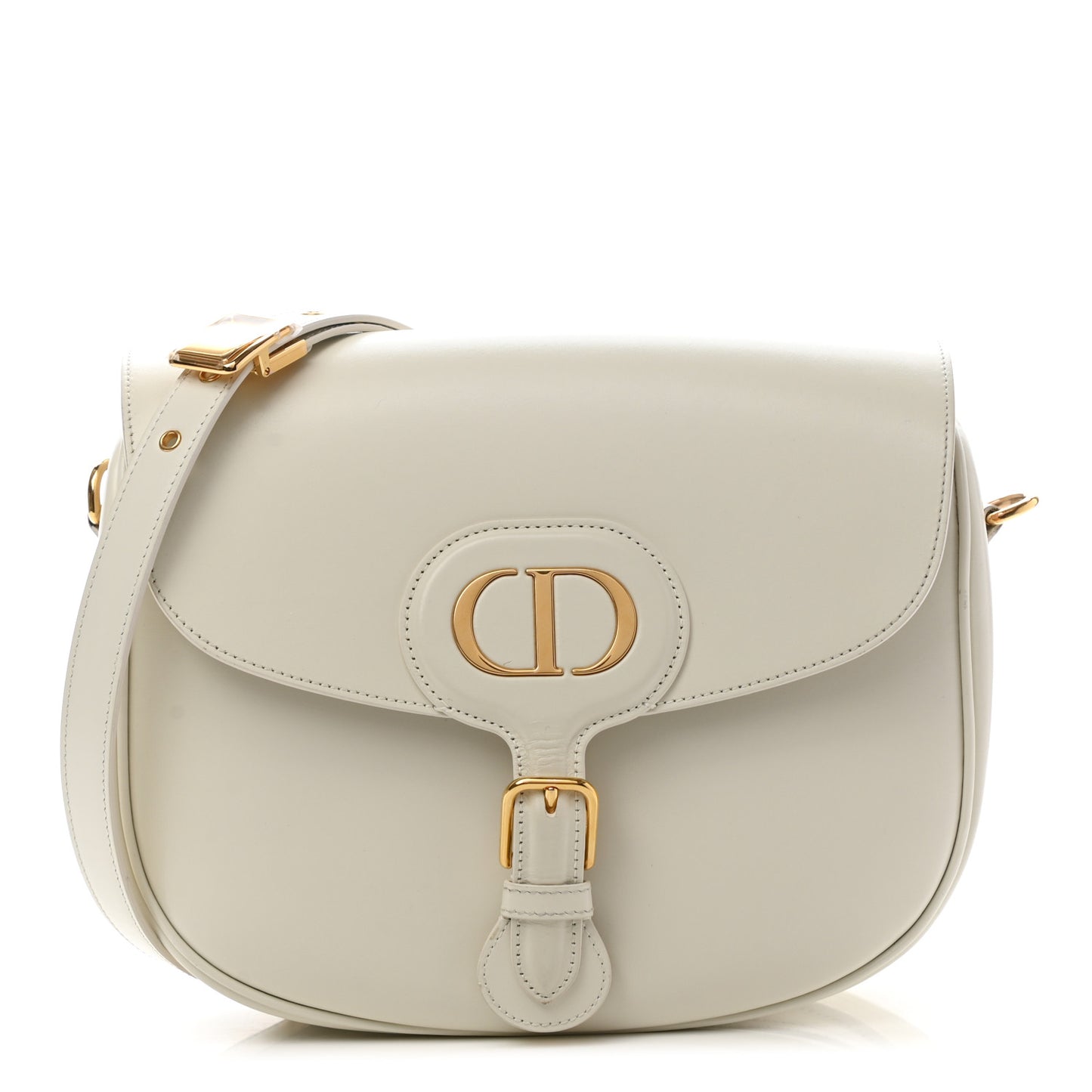 Box Calfskin Bobby Flap Latte