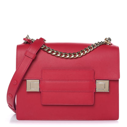 Delvaux Supple Calfskin Madame PM Chaine Bag Framboise 1 of 11