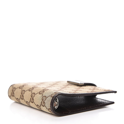 Gucci Monogram Small Ring Agenda Dark Brown 4 of 10
