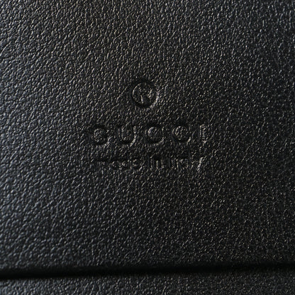 Gucci Calfskin GG Matelasse Card Case Wallet Black 7 of 9