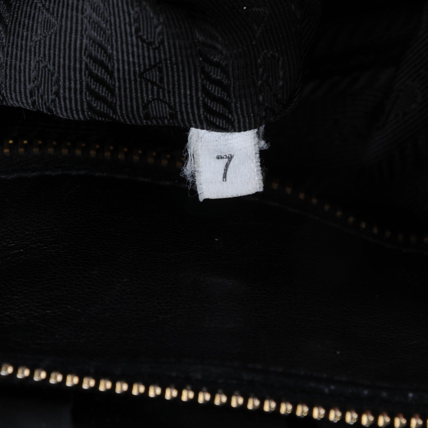 Prada Tessuto Nylon Gaufre Tote Nero Black 8 of 8
