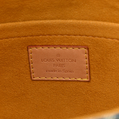 Louis Vuitton Monogram Denim Mini Pleaty Blue 6 of 10