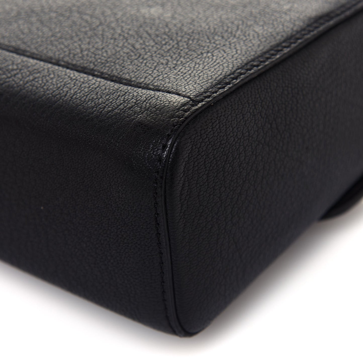 Goatskin Obsedia Shoulder Bag Black