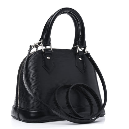 Louis Vuitton Epi Alma BB Black 2 of 28