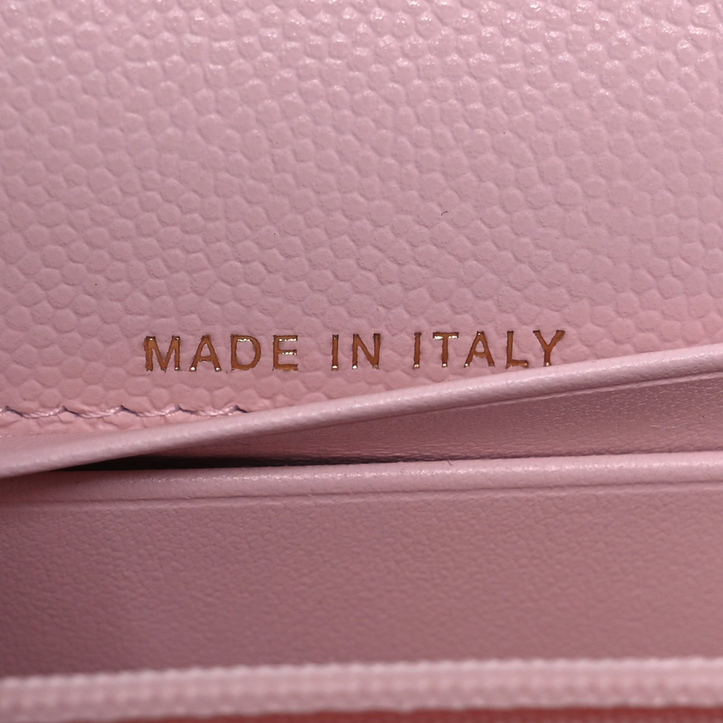 Caviar Quilted Medium Flap Wallet Light Pink