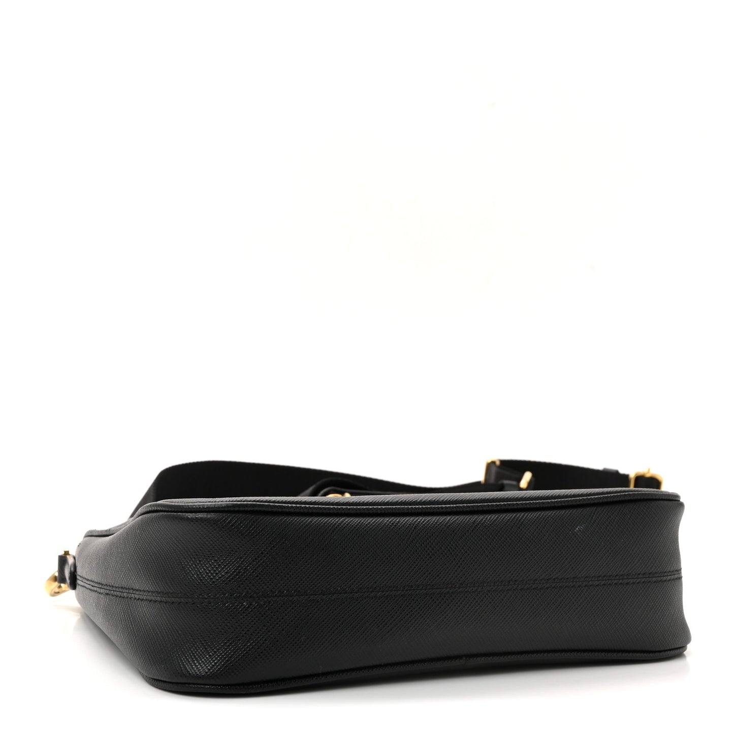Saffiano Lux Re-Edition 2005 Shoulder Bag Black