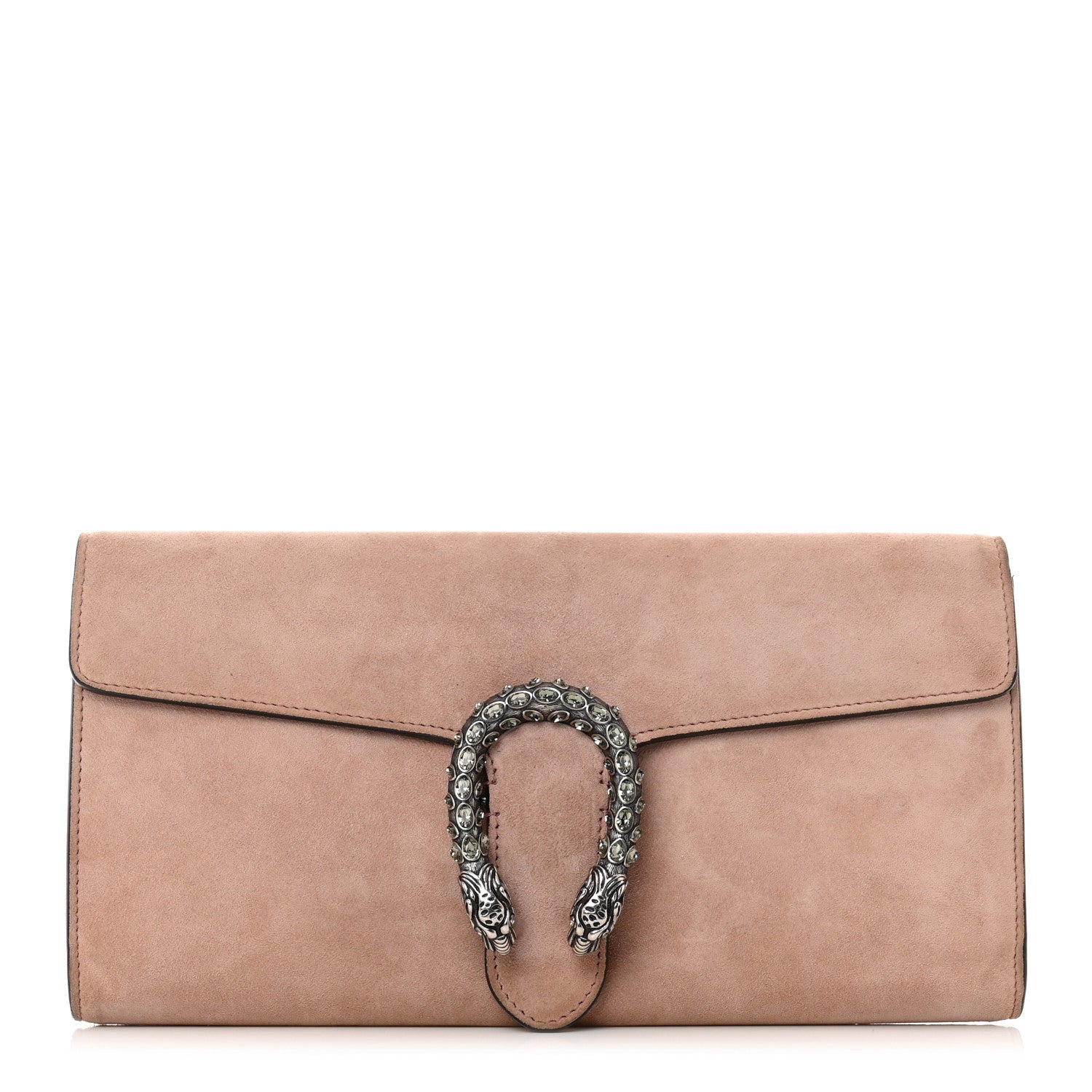 Gucci Suede Dionysus Clutch Blush 1 of 9