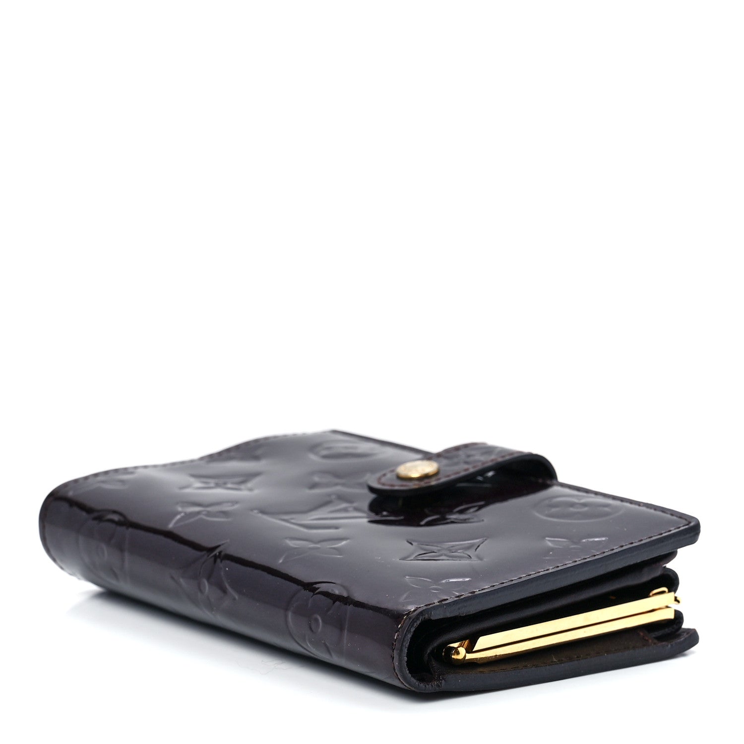 Louis Vuitton Vernis French Purse Wallet Amarante 11 of 13