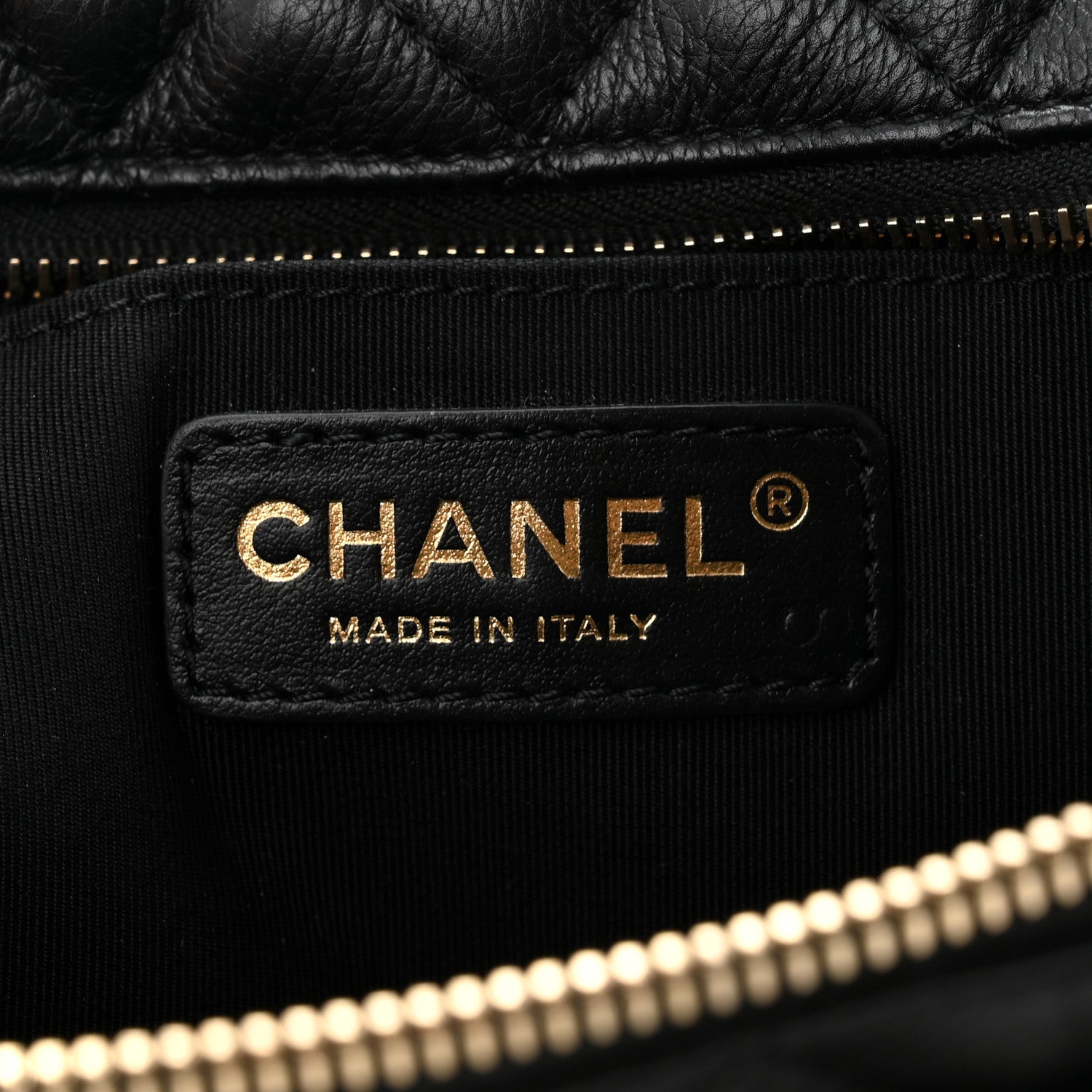 Chanel Calfskin Quilted Waist Bag Black 6 of 10