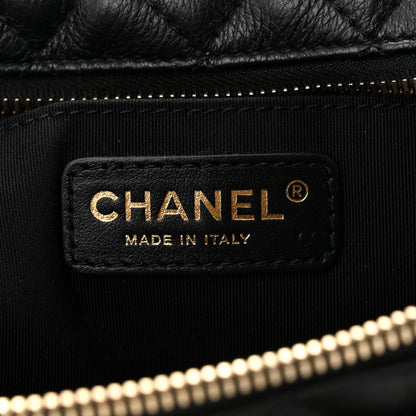 Chanel Calfskin Quilted Waist Bag Black 6 of 10