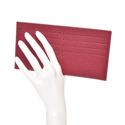 Louis Vuitton Calfskin Felicie Card Holder Insert Fuchsia 2 of 6