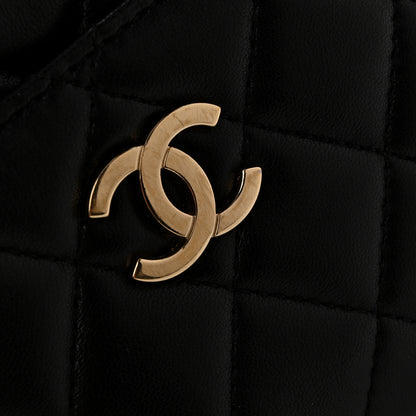 Chanel Lambskin Quilted Small Timeless Camera Case Black 11 of 13