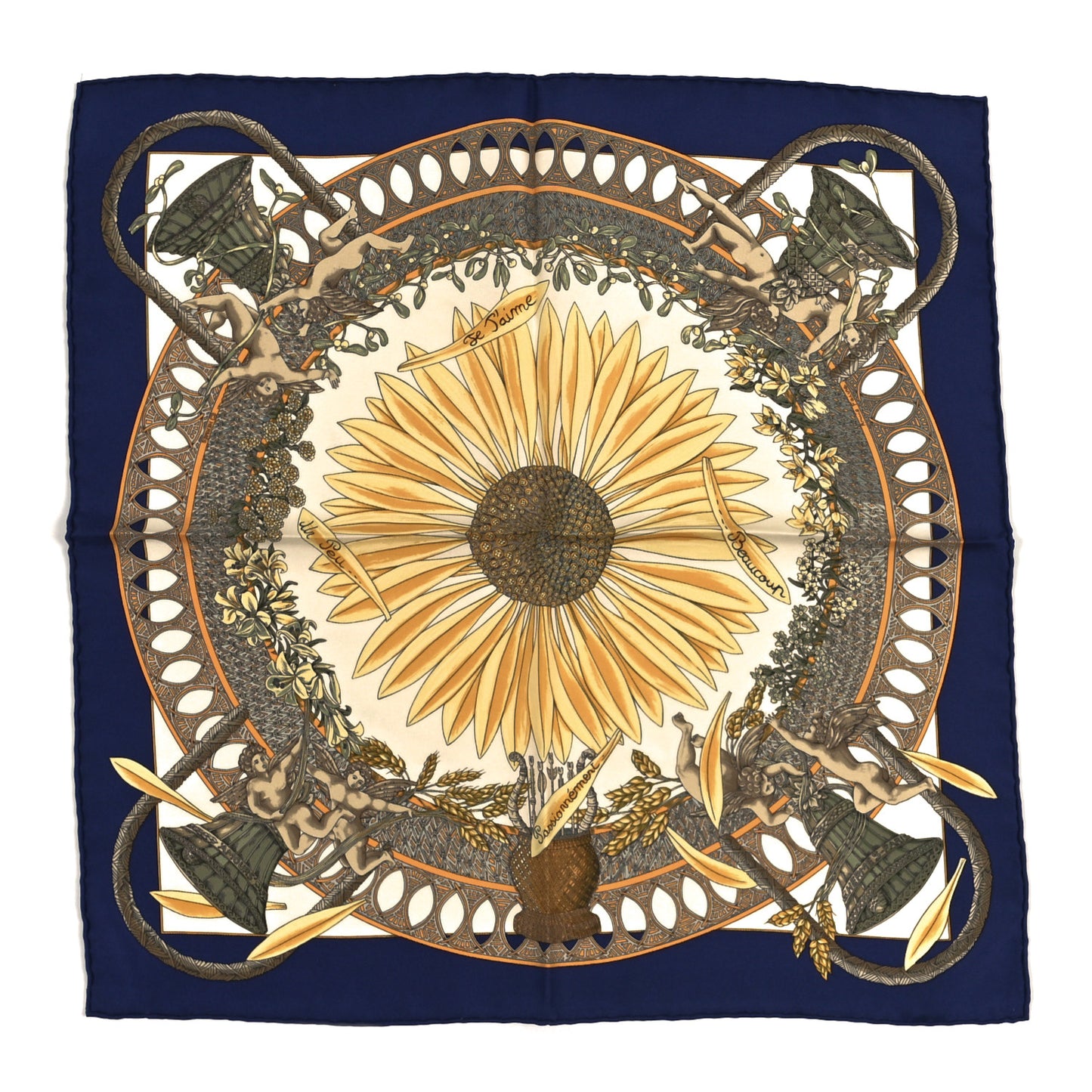 Silk Amours Pocket Scarf 45