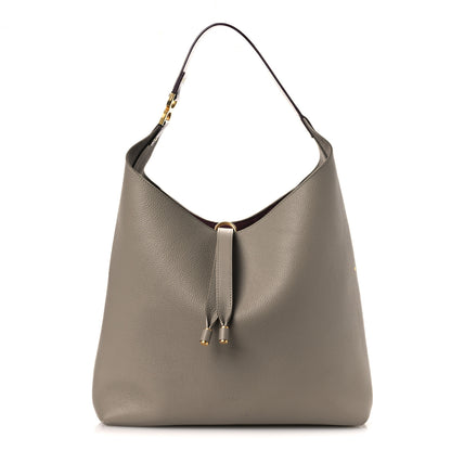 Chloe Grained Calfskin Marcie Hobo Bag Motty Grey 1 of 10