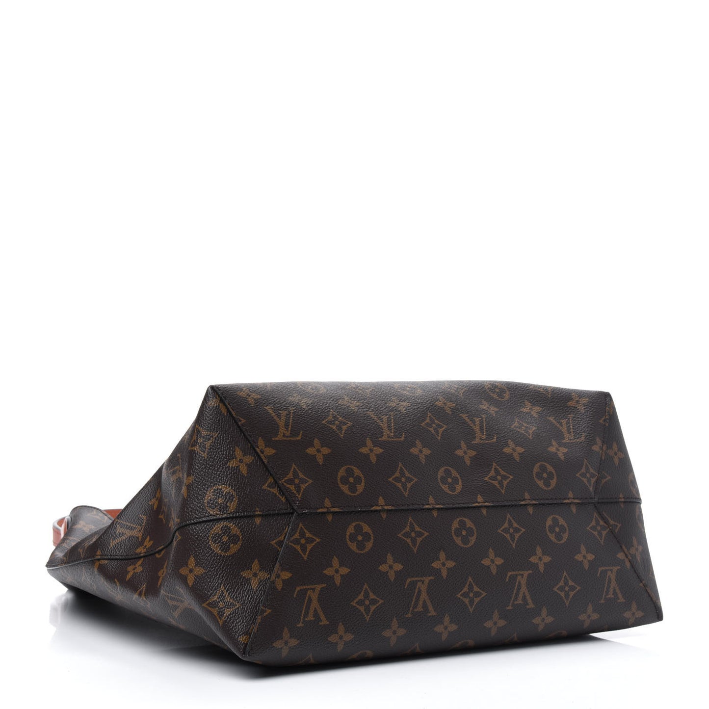 Monogram Flower Hobo Caramel