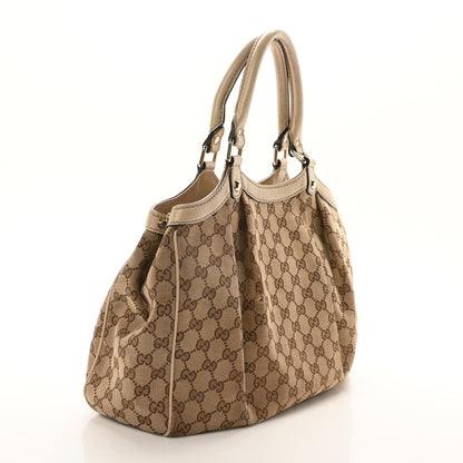 Gucci Monogram Medium Sukey Tote Off White 3 of 11