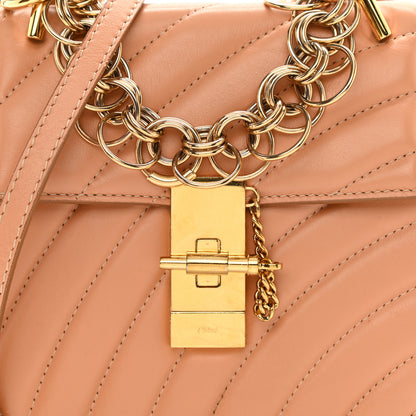 Chloe Calfskin Quilted Mini Drew Bijou Shoulder Bag Blushy Pink 9 of 12