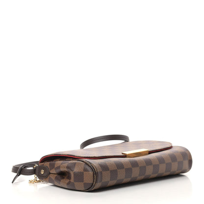 Louis Vuitton Damier Ebene Favorite MM 4 of 11