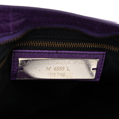Balenciaga Agneau Classic Hardware City Dark Violet 6 of 9