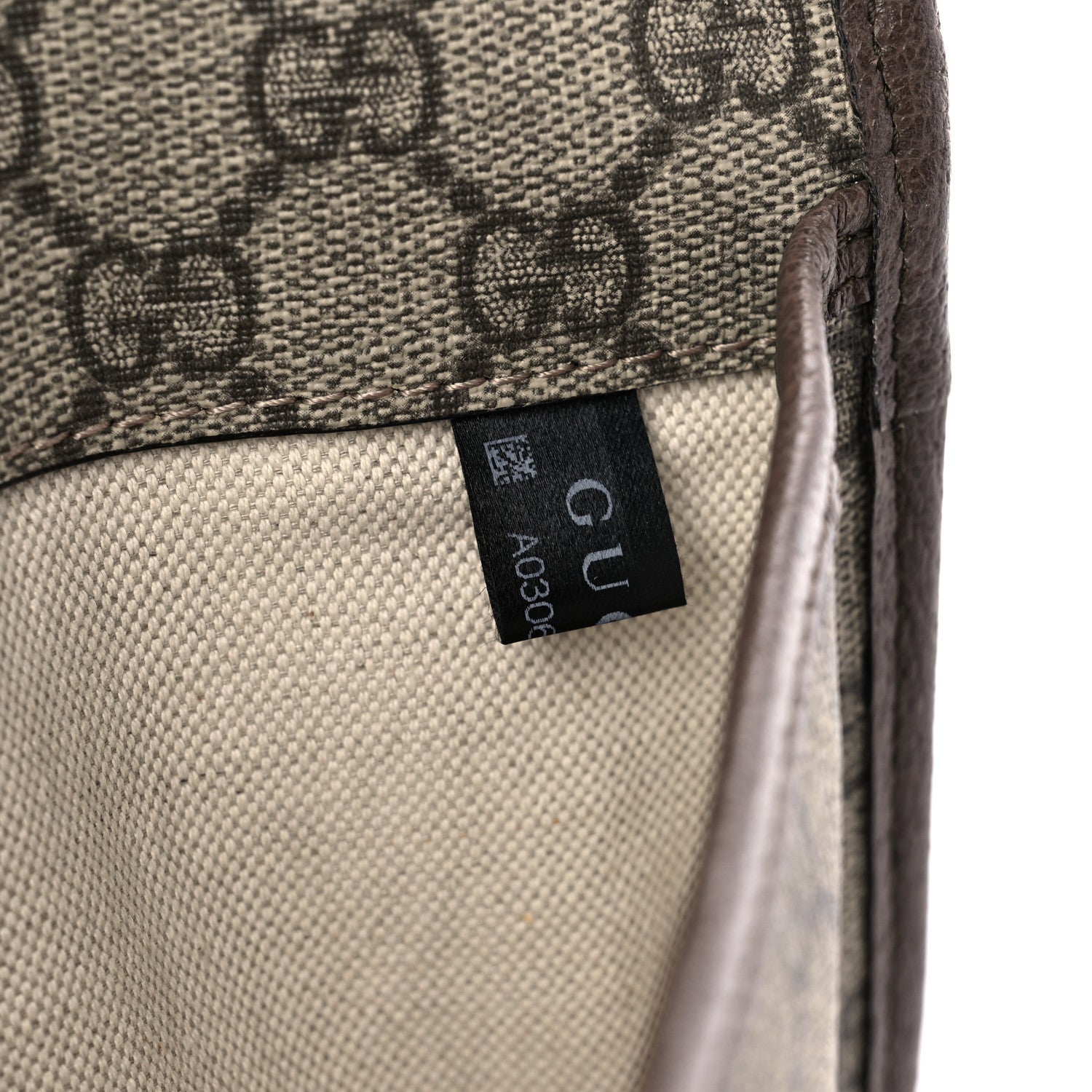 Gucci GG Supreme Monogram Neo Vintage Web Belt Bag Brown 8 of 13
