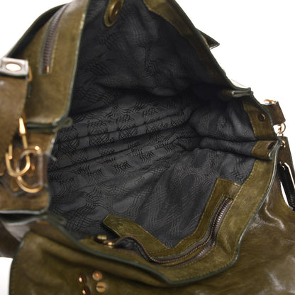 Proenza Schouler Lambskin Medium PS1 Satchel Military 8 of 10