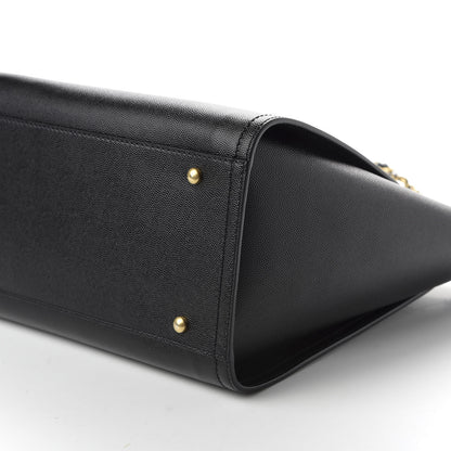 Chanel Caviar Small Studded Deauville Tote Black 7 of 11