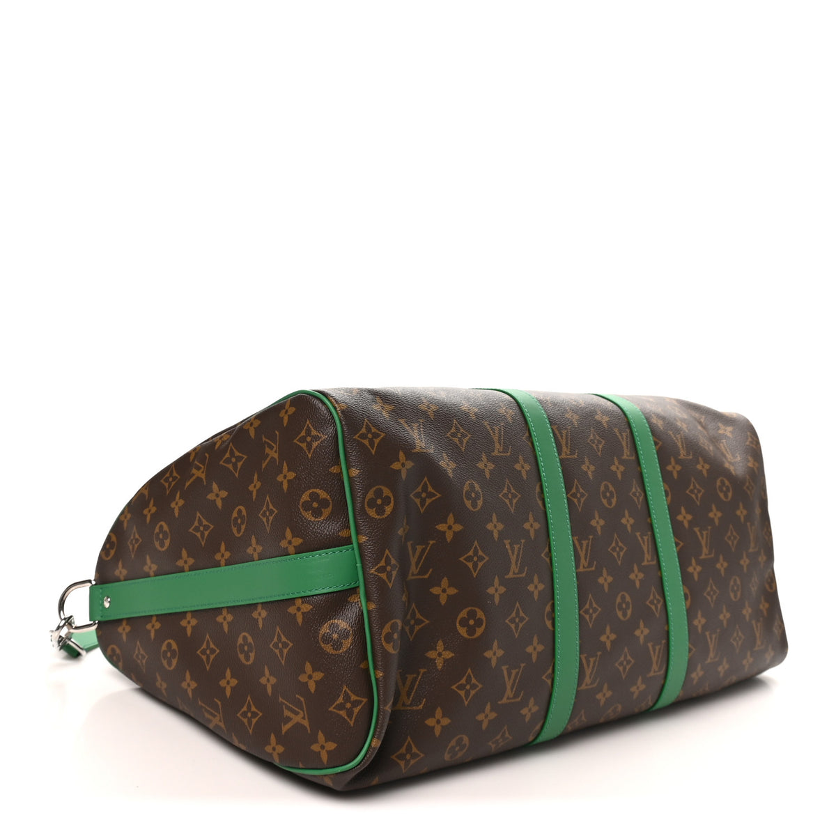 Monogram Macassar LV Colormania Keepall Bandouliere 50 Green